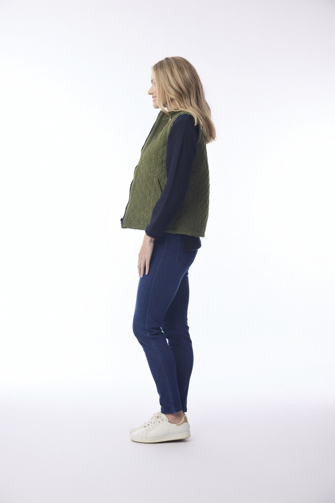 Women's Vest | Panama Reversible Vest | ORIENTIQUE