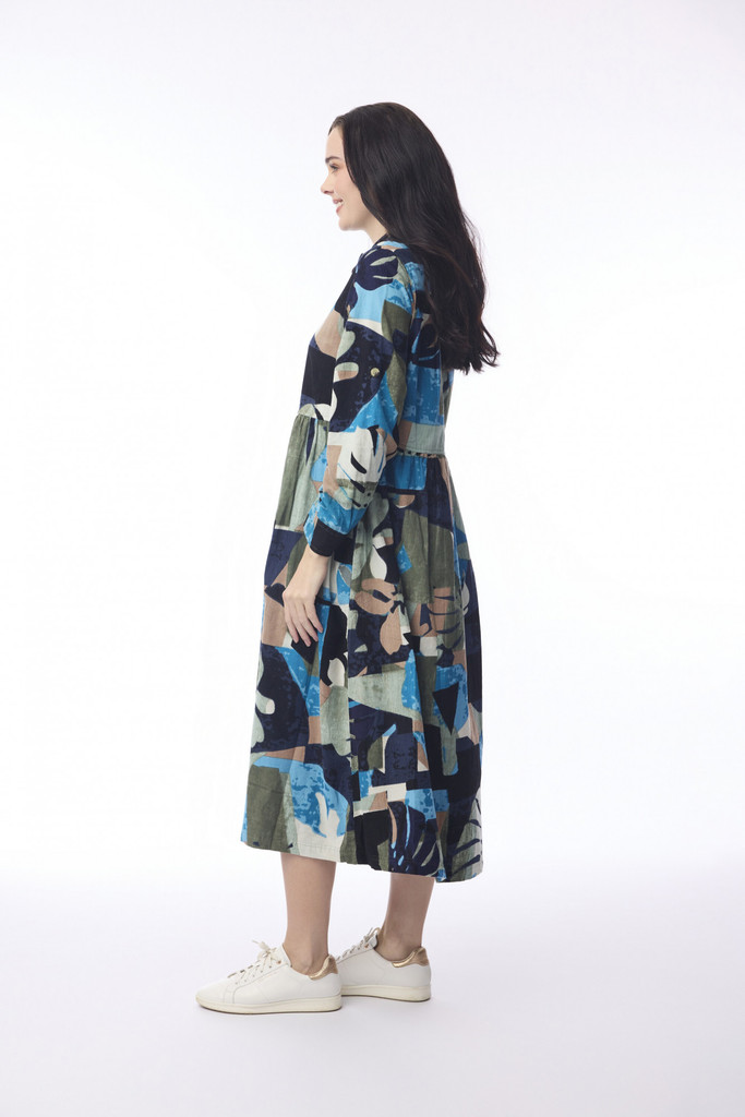 Women's Dresses | Tabriz Collar Dress | ORIENTIQUE