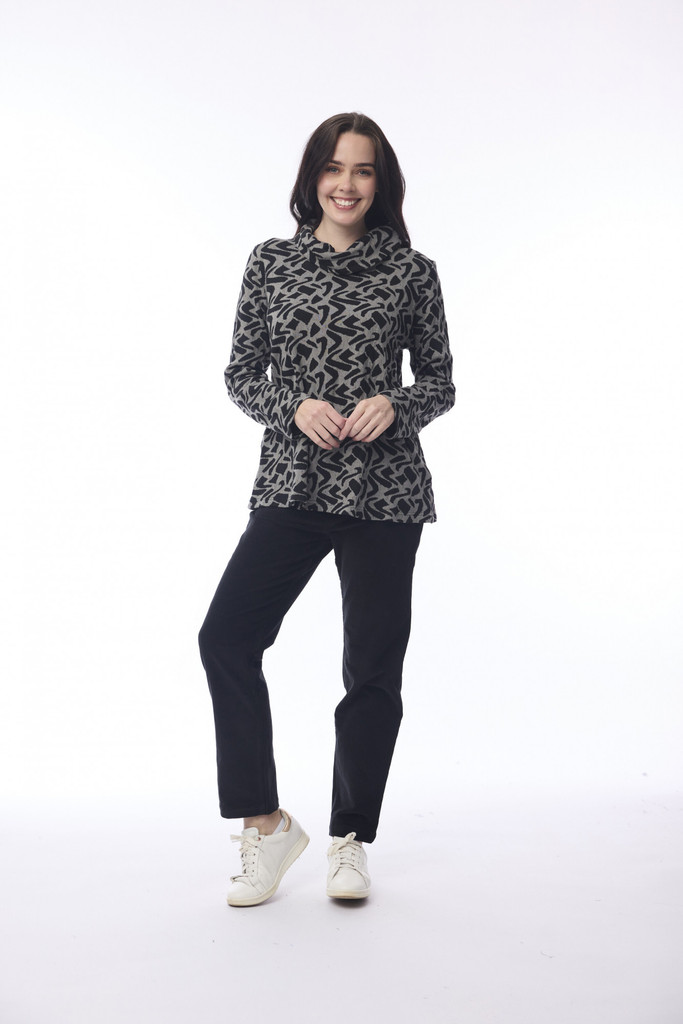 Women's Top | Castelo Branco Cowl Neck Top | ORIENTIQUE