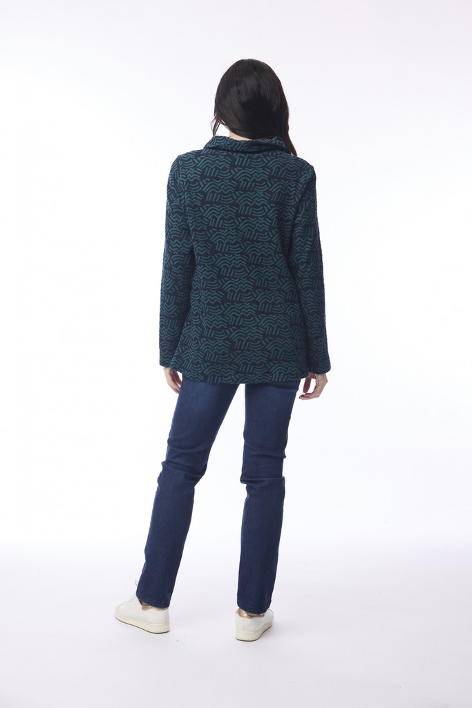 Women's Top | Zapotec Cowl Top | ORIENTIQUE