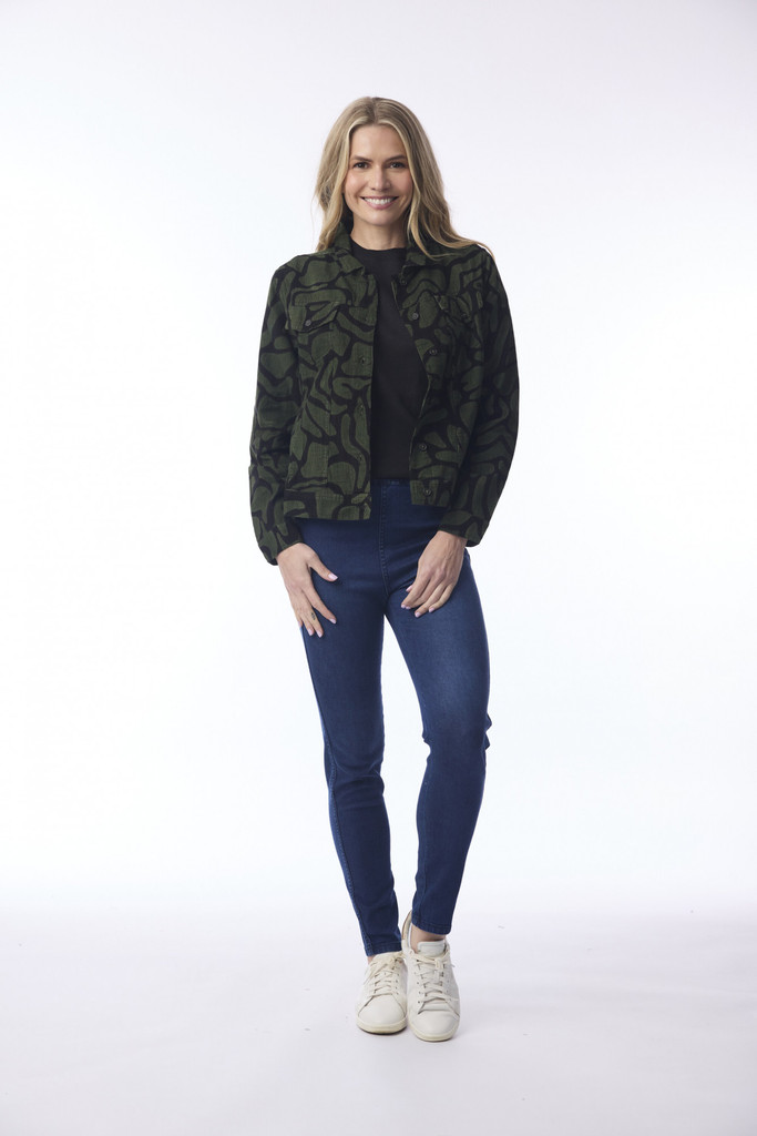 Women's Dresses | Congo Cord Biker Jacket  | ORIENTIQUE