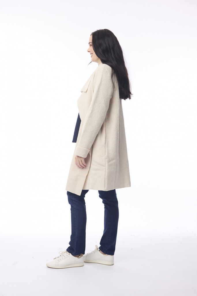 Women's Jacket| Merino Wool Wrap Jacket | ORIENTIQUE
