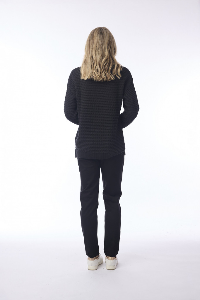 Women's Jumper | Waffle Knit Jumper | ORIENTIQUE