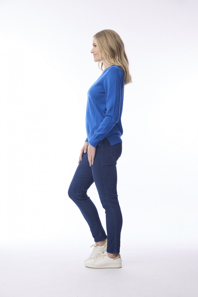 Women's Vest | V Neck Knit Jumper | ORIENTIQUE
