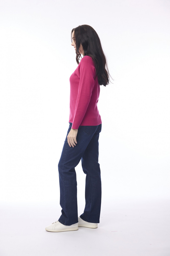 Women's Vest | Square Neck Knit Jumper | ORIENTIQUE
