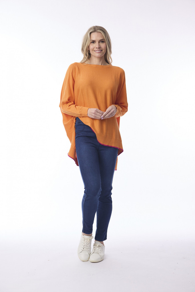 Women's Top | Oversize Knit Top | ORIENTIQUE