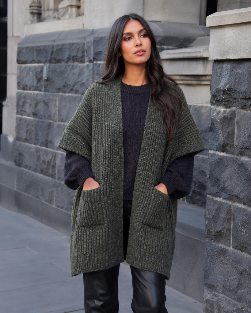 Women's Knitwear | Kimono Cardigan | CINNAMON CREATIONS