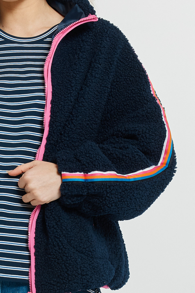 Women's Jacket | Aubrey Fleece Jacket | BETTY BASICS