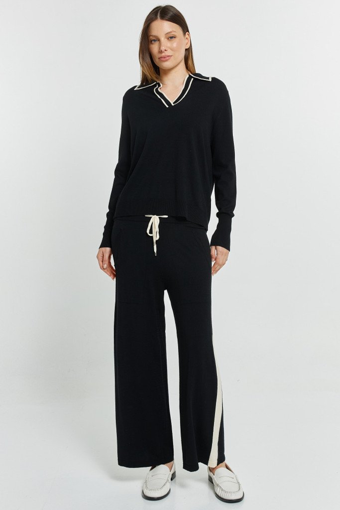 Women's Sweater | Makenna Polo Sweater | BETTY BASICS