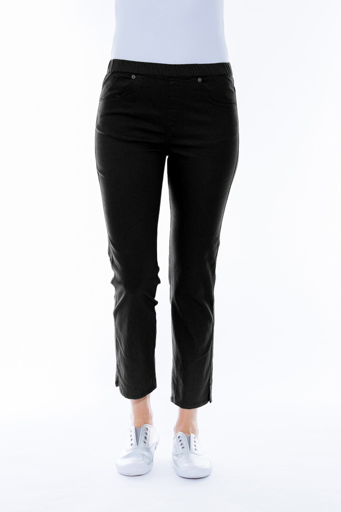 Women's Pant | 7/8 Stretch Denim Pants | Cafe Latte