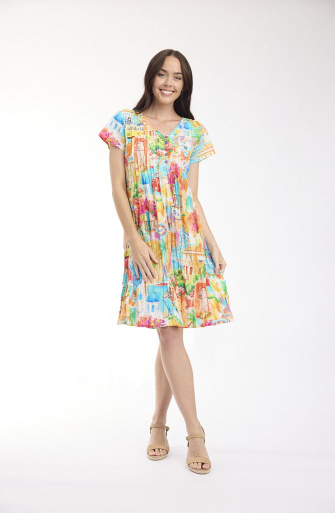 Women's Dresses | 50yrs Travel Easy Fit Dress | ORIENTIQUE