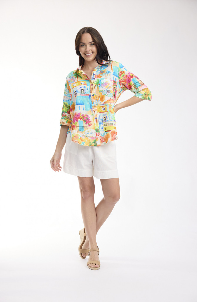 Women's Top | 50yrs Travel Shirt | ORIENTIQUE