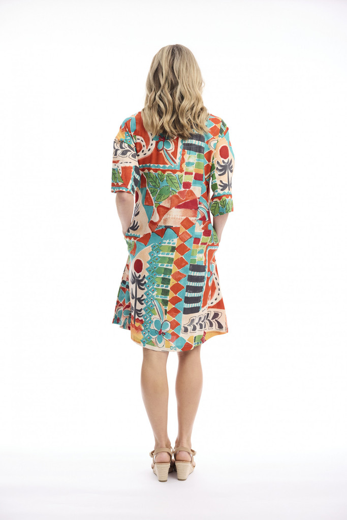Women's Dresses | Gambetta Contemporary Dress | ORIENTIQUE
