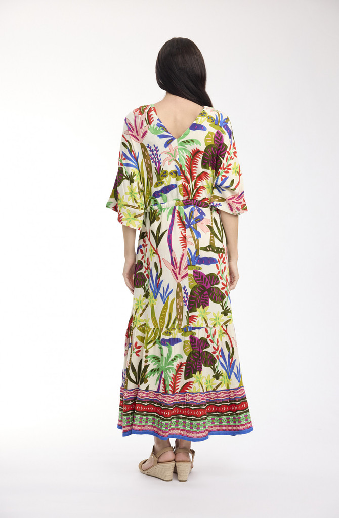 Women's Dresses | Paloma Maxi V Dress | ORIENTIQUE