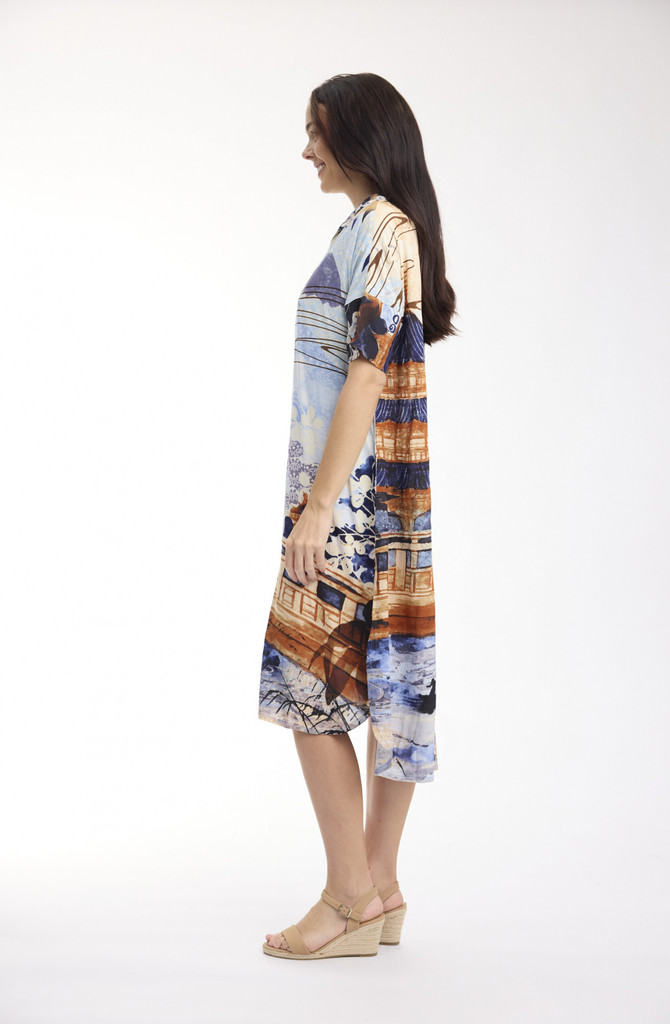 Women's Dresses | Nanjing Shirt Dress | ORIENTIQUE