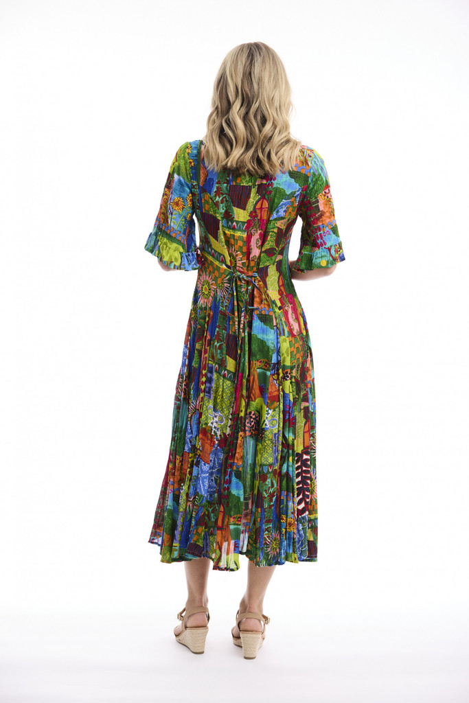 Women's Dresses | Le Moulin Godet Dress | ORIENTIQUE