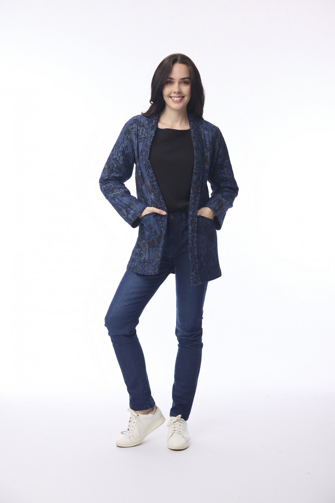 Women's Coats | Tabriz Reversible Coat | ORIENTIQUE