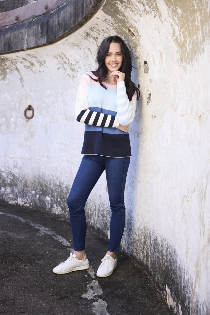 Women's Knits | Reversible Knit Jumper  | ORIENTIQUE