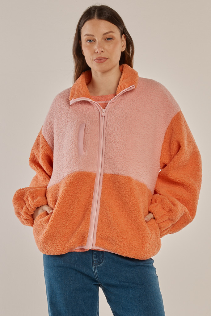 Women's Jacket | Jayne Fleece Jacket | BETTY BASICS