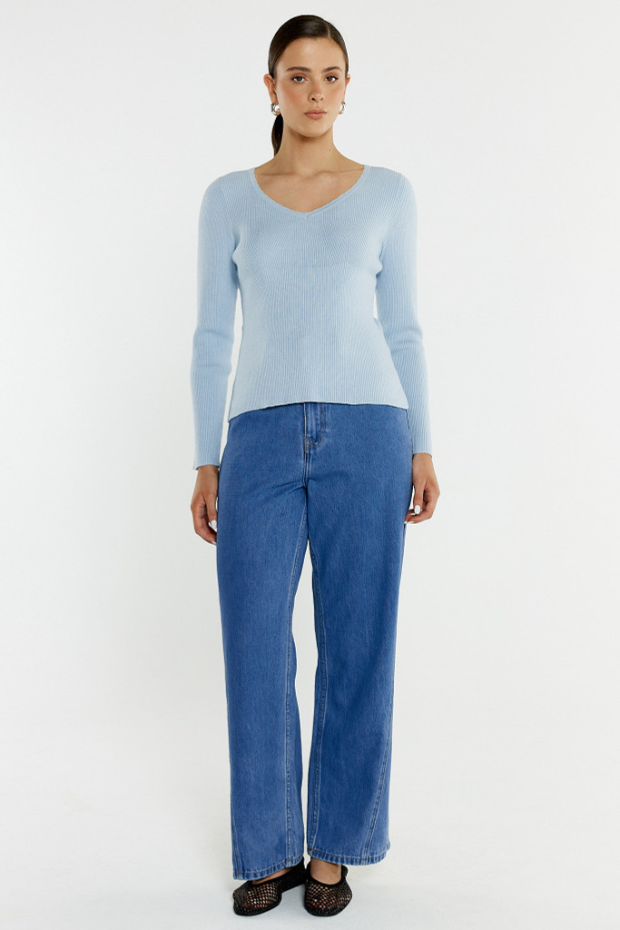 Women's Top | Hope Trim Knit Top | SASS