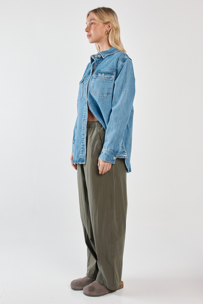 Women's Top | Aveline Denim Shirt | SASS