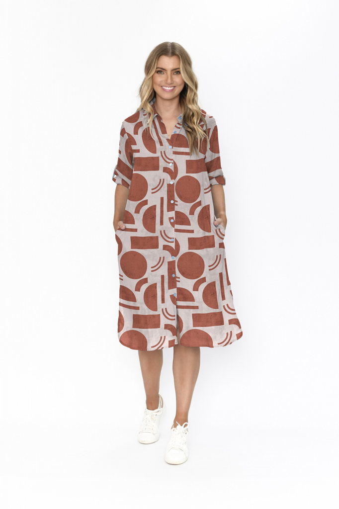 Women's Dresses | Sofia Shirt Dress | ONE SUMMER