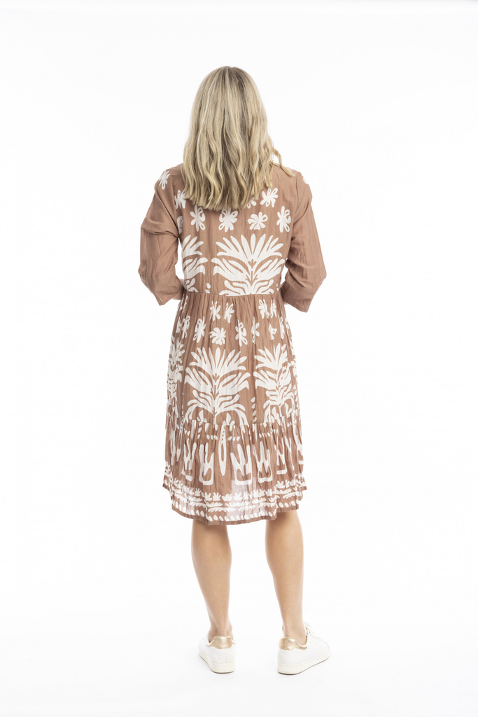 Women's Dresses | Vivian V Neck Shirt Dress | ONE SUMMER