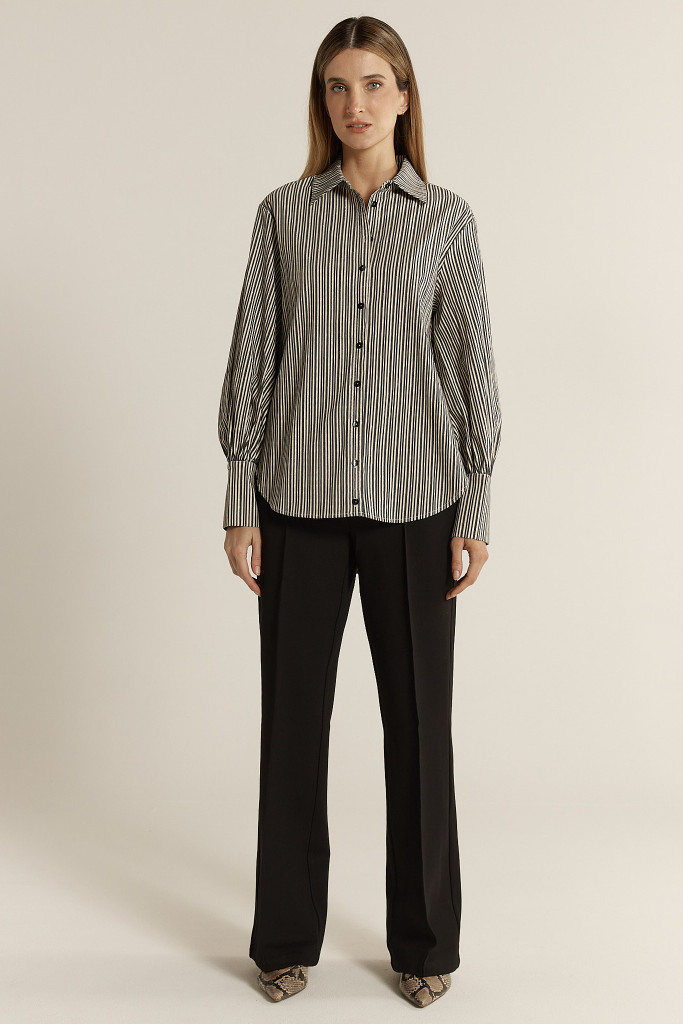 Women's Shirt | Elm Balloon Sleeve Shirt | FATE+BECKER
