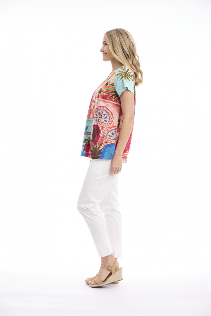 Women's Top | Contemporary Crew T-Shirt  | ORIENTIQUE