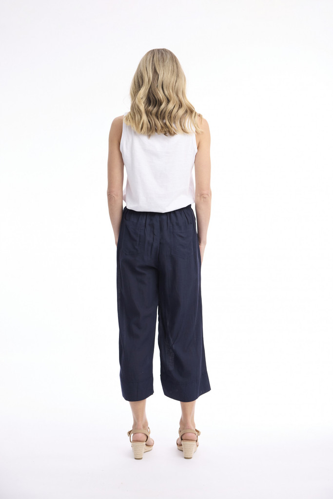 Women's Pants | Linen Blend Pant | ORIENTIQUE
