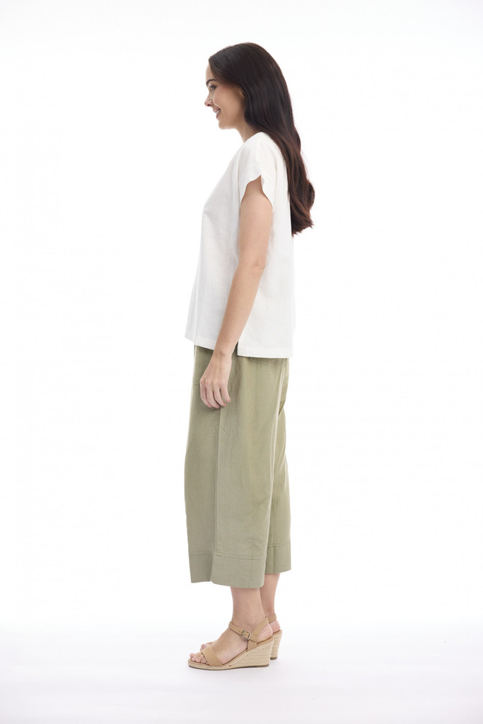 Women's Pants | Linen Blend Pant | ORIENTIQUE
