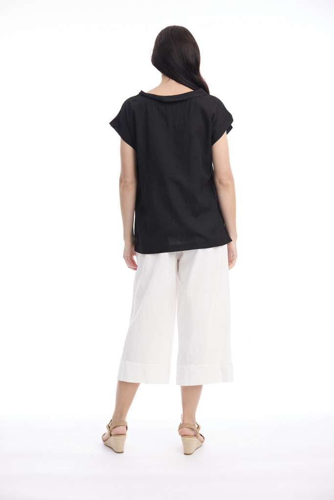 Women's Pants | Linen Blend Pant | ORIENTIQUE