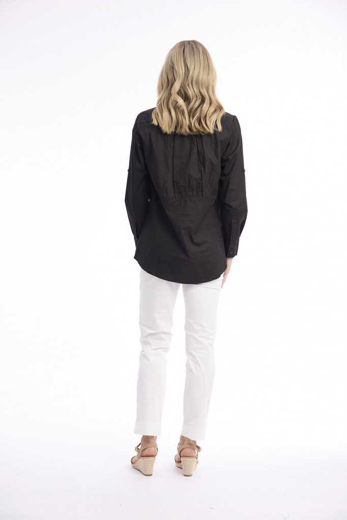 Women's Top | Poplin Shirt | ORIENTIQUE