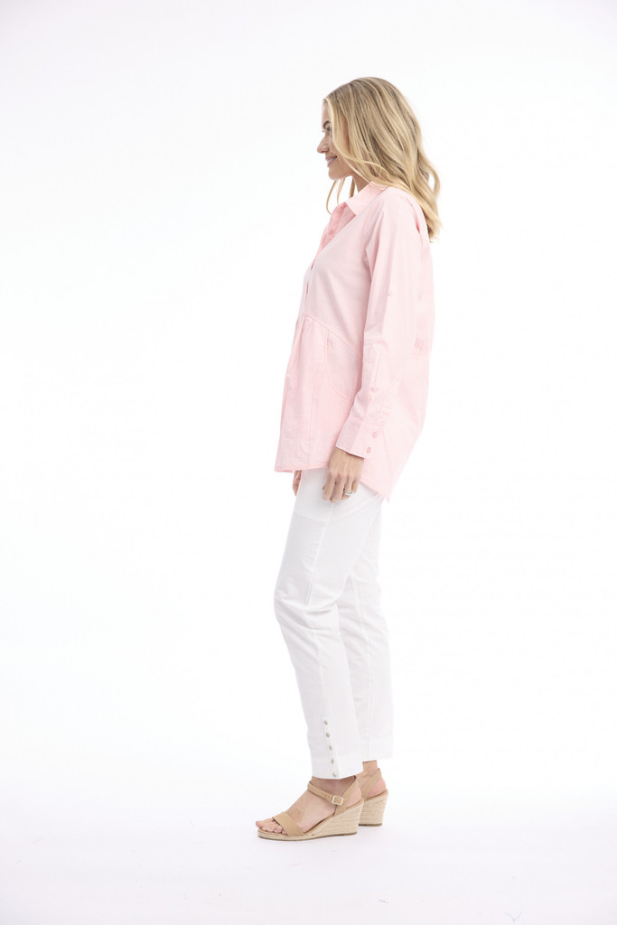 Women's Top | Poplin Shirt | ORIENTIQUE