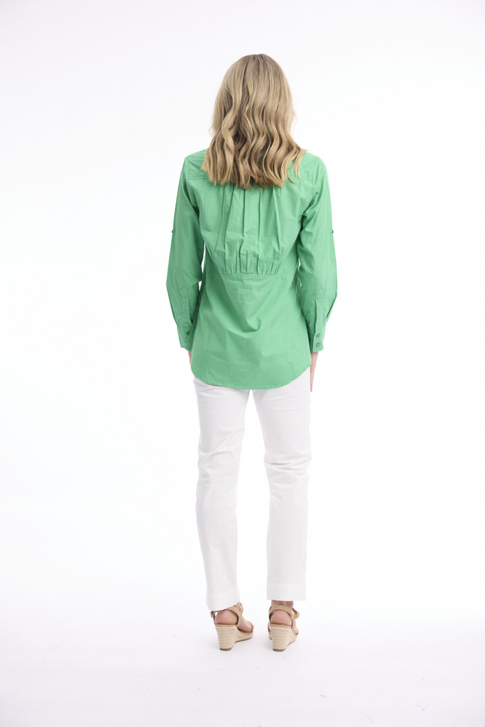 Women's Top | Poplin Shirt | ORIENTIQUE