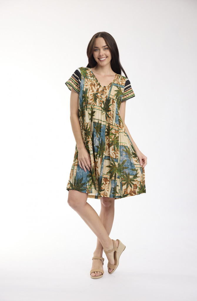 Women's Dresses | Allard Easy Fit Dress | ORIENTIQUE