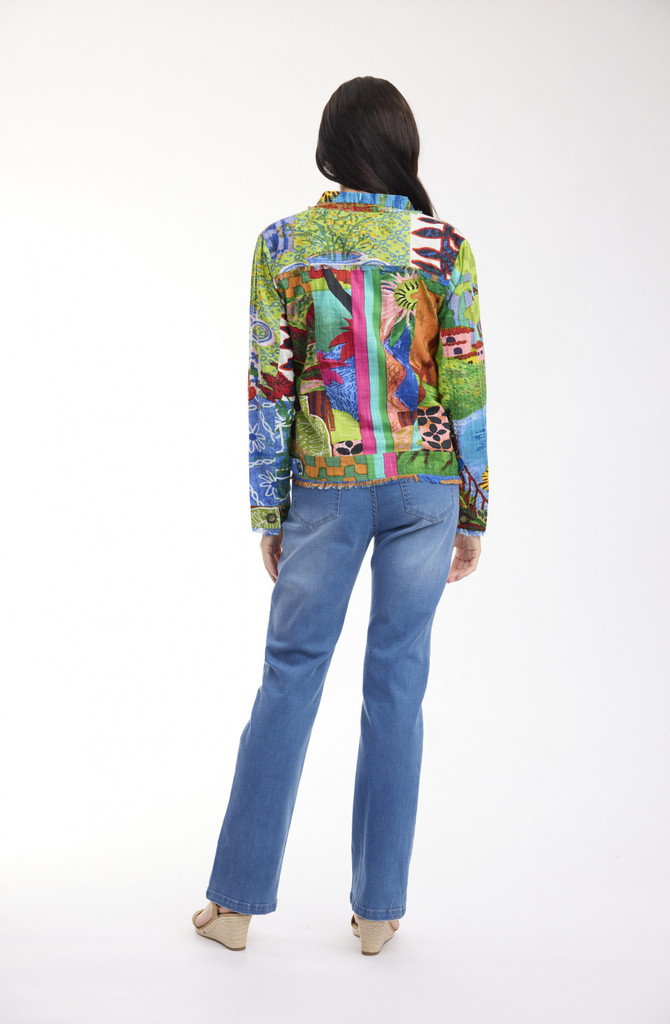 Women's Dresses | Le Moulin Fringe Jacket  | ORIENTIQUE