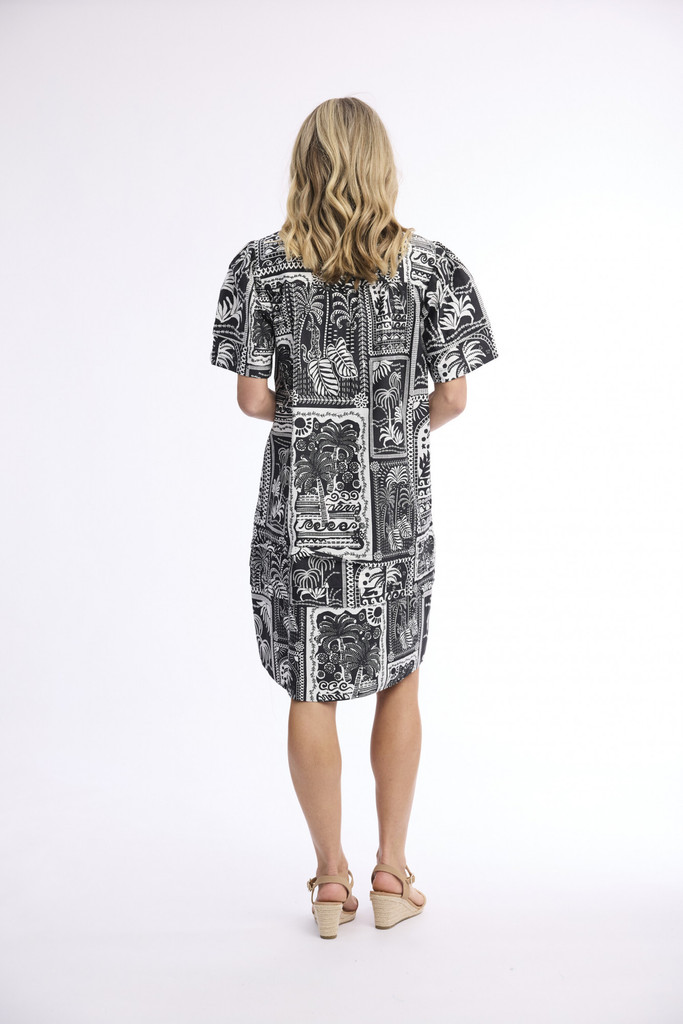 Women's Dresses | Pampellone Pleated Dress | ORIENTIQUE