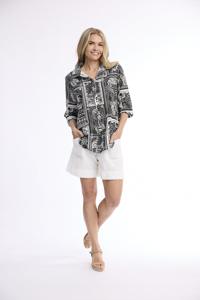 Women's Top | Pampellone Shirt | ORIENTIQUE