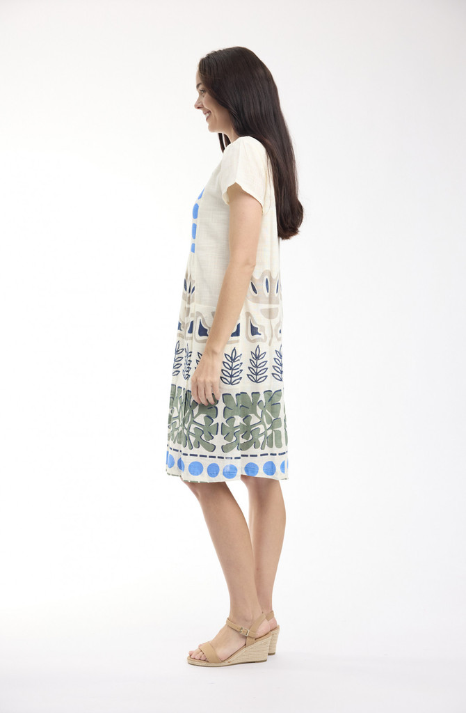 Women's Dresses | Liberte Bib Pockets Dress | ORIENTIQUE