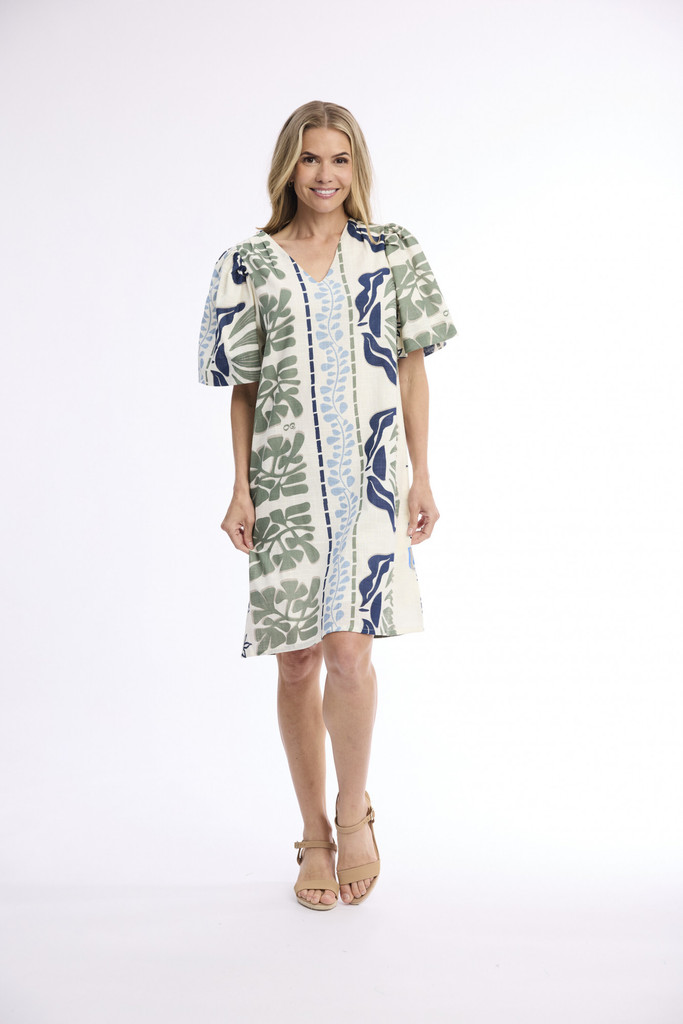 Women's Dresses | Liberte Puff Sleeve Dress | ORIENTIQUE