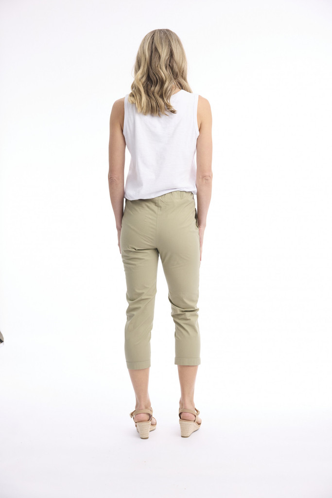 Women's Pants |  Bangalene Capri Pant | ORIENTIQUE