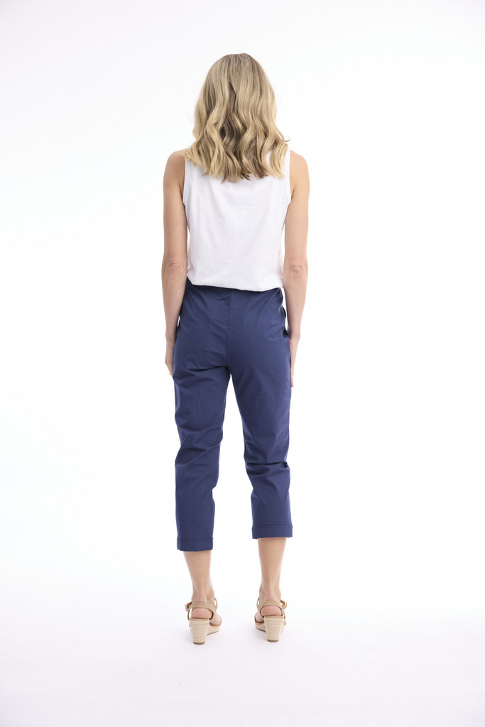 Women's Pants |  Bangalene Capri Pant | ORIENTIQUE