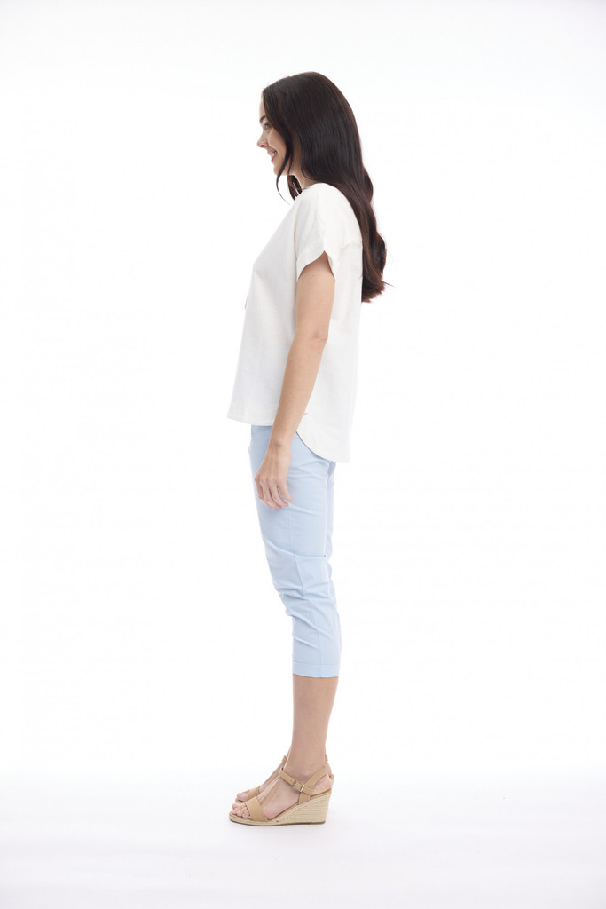 Women's Pants |  Bangalene Capri Pant | ORIENTIQUE