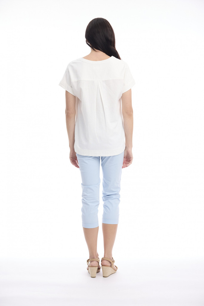 Women's Pants |  Bangalene Capri Pant | ORIENTIQUE