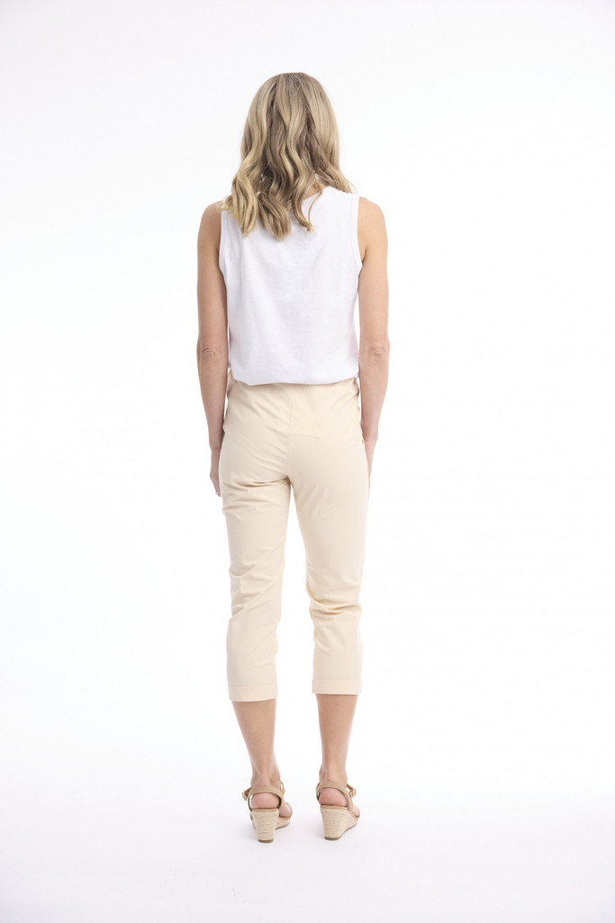 Women's Pants |  Bangalene Capri Pant | ORIENTIQUE