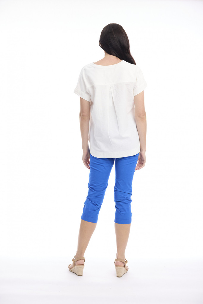 Women's Pants |  Bangalene Capri Pant | ORIENTIQUE
