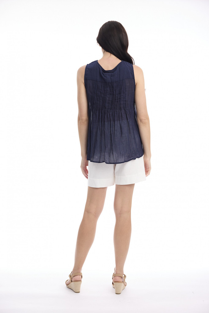 Women's Top | Cotton Gauze Easy Fit Cami | ORIENTIQUE