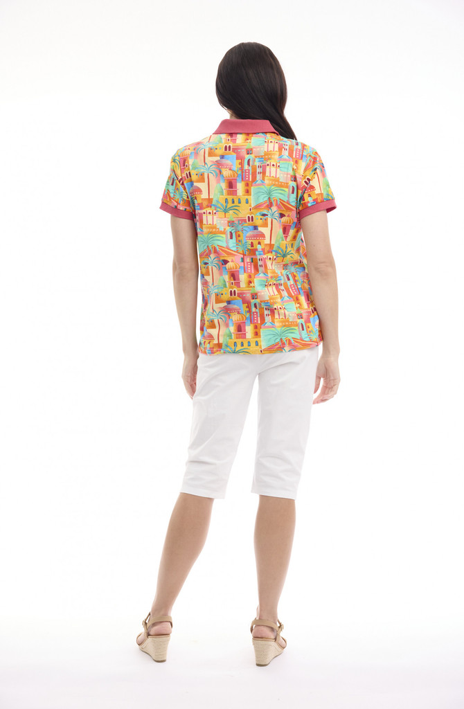 Women's Top | V T-Shirt  | ORIENTIQUE