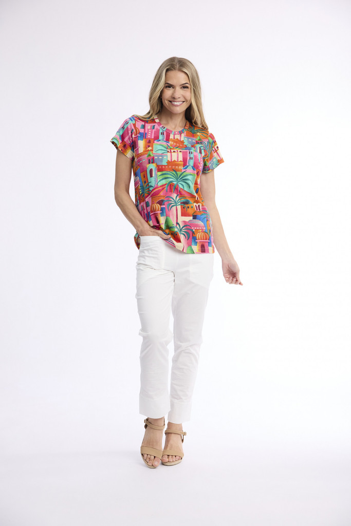 Women's Top | Crew T-Shirt  | ORIENTIQUE
